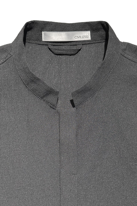 URBANE STAND COLLAR SHIRT