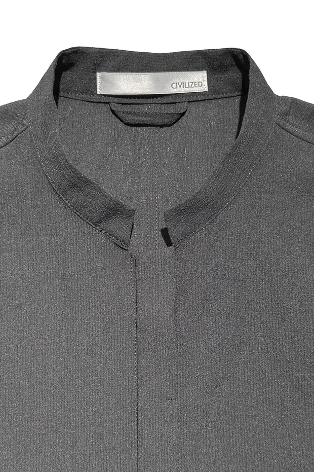 URBANE STAND COLLAR SHIRT