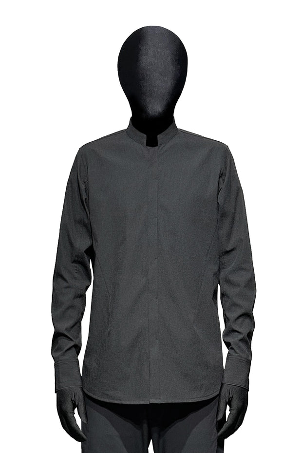 URBANE STAND COLLAR SHIRT