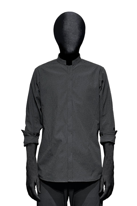 URBANE STAND COLLAR SHIRT