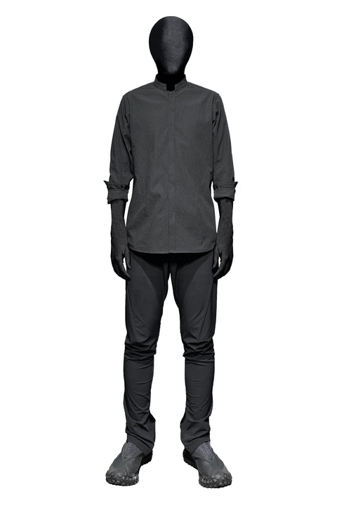 URBANE STAND COLLAR SHIRT