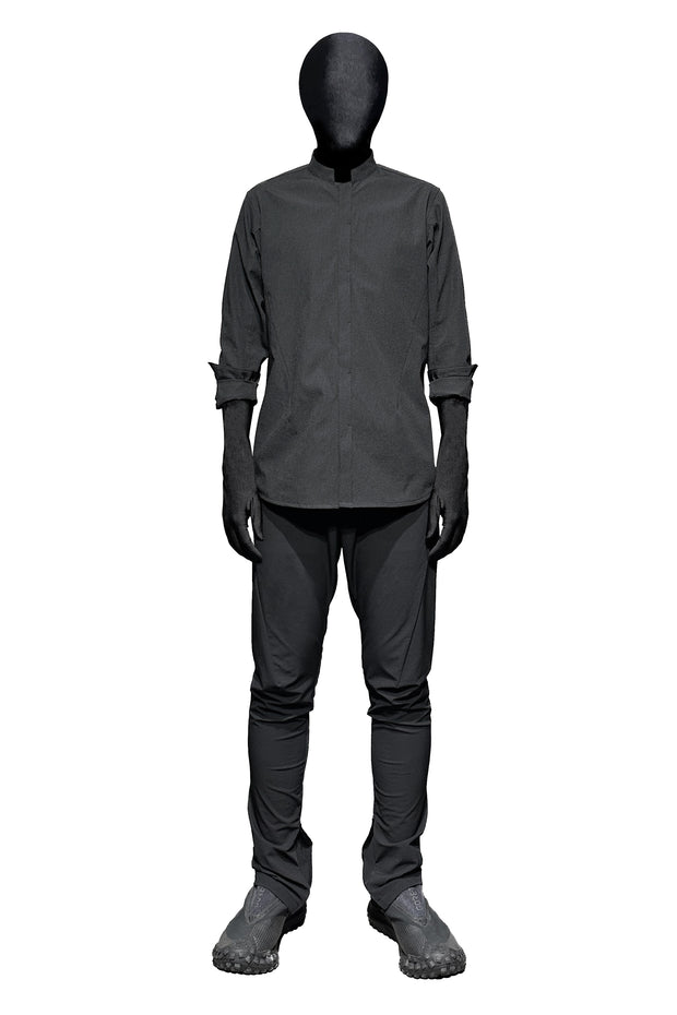 URBANE STAND COLLAR SHIRT