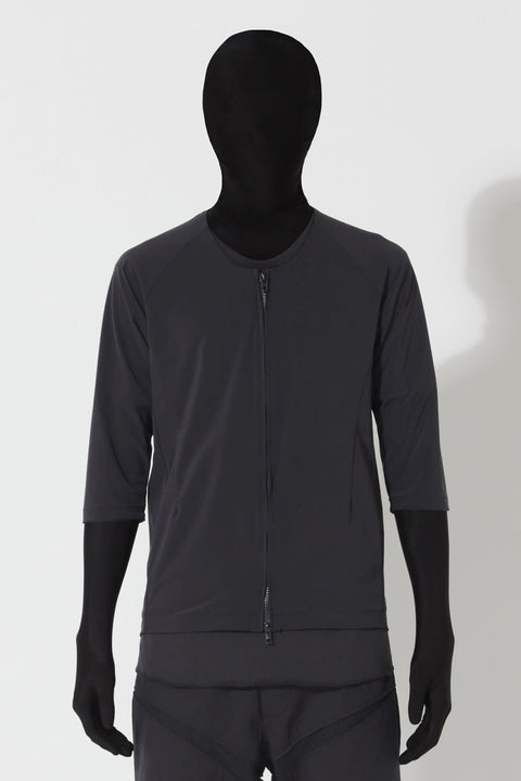 ZIP UP 3/4 SLEEVE JACKET