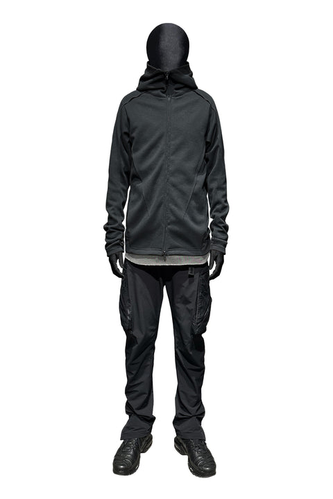 ZIP UP VACUUM NECK PARKA
