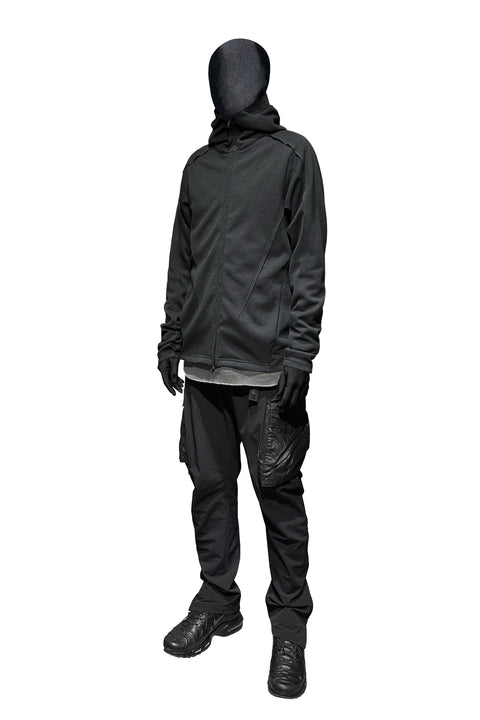ZIP UP VACUUM NECK PARKA