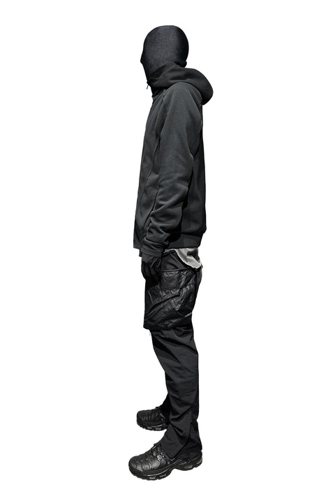 ZIP UP VACUUM NECK PARKA