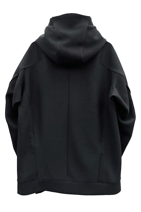 ZIP UP VACUUM NECK PARKA