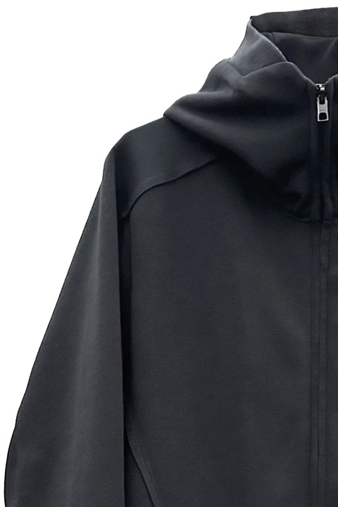 ZIP UP VACUUM NECK PARKA