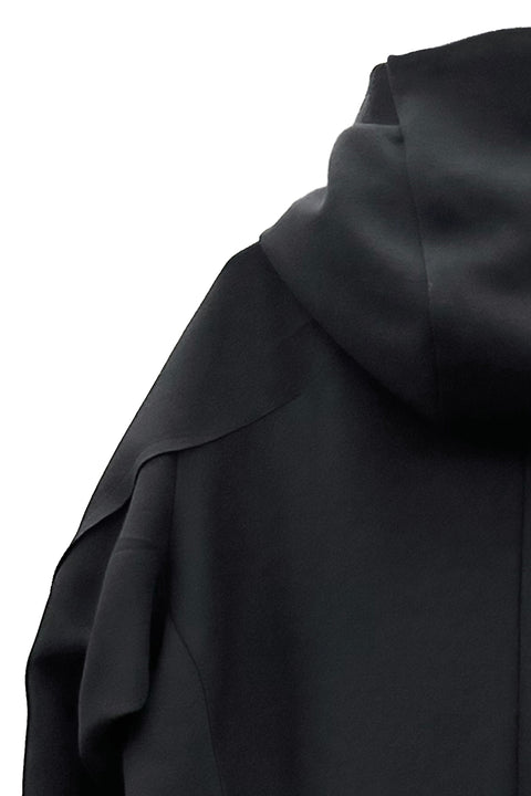 ZIP UP VACUUM NECK PARKA