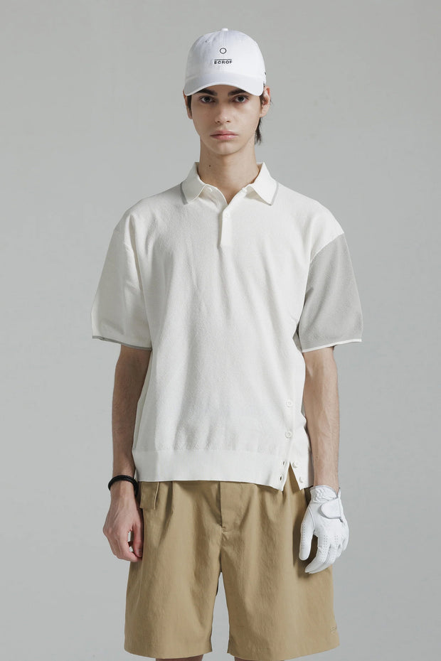 ECROF Knit Polo shirt