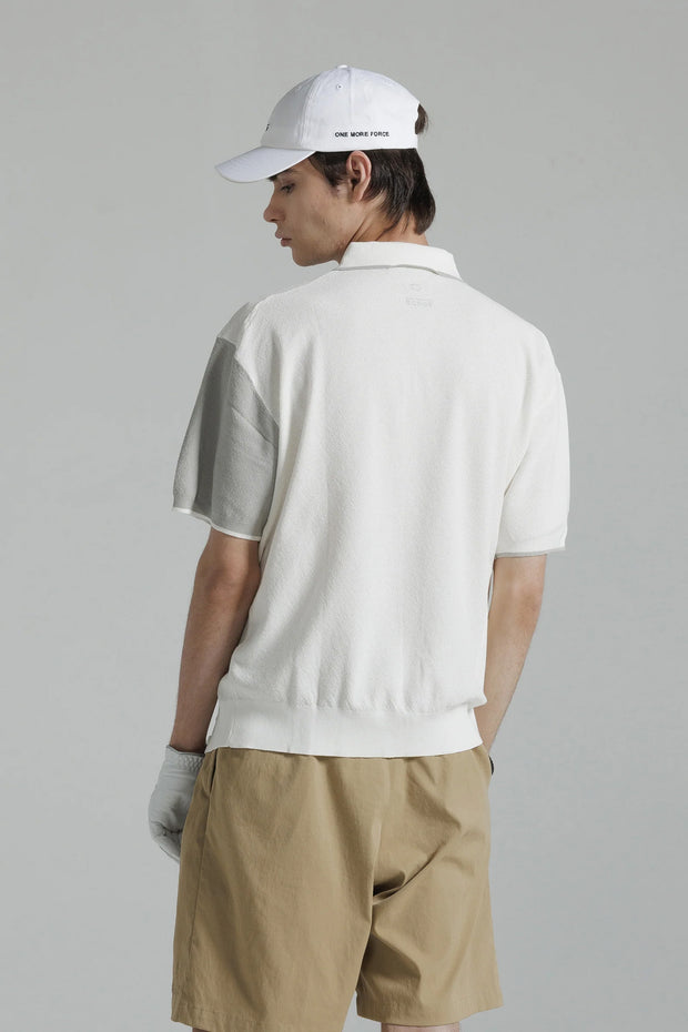 ECROF Knit Polo shirt