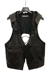 TACTICAL LEATHER CARGO VEST